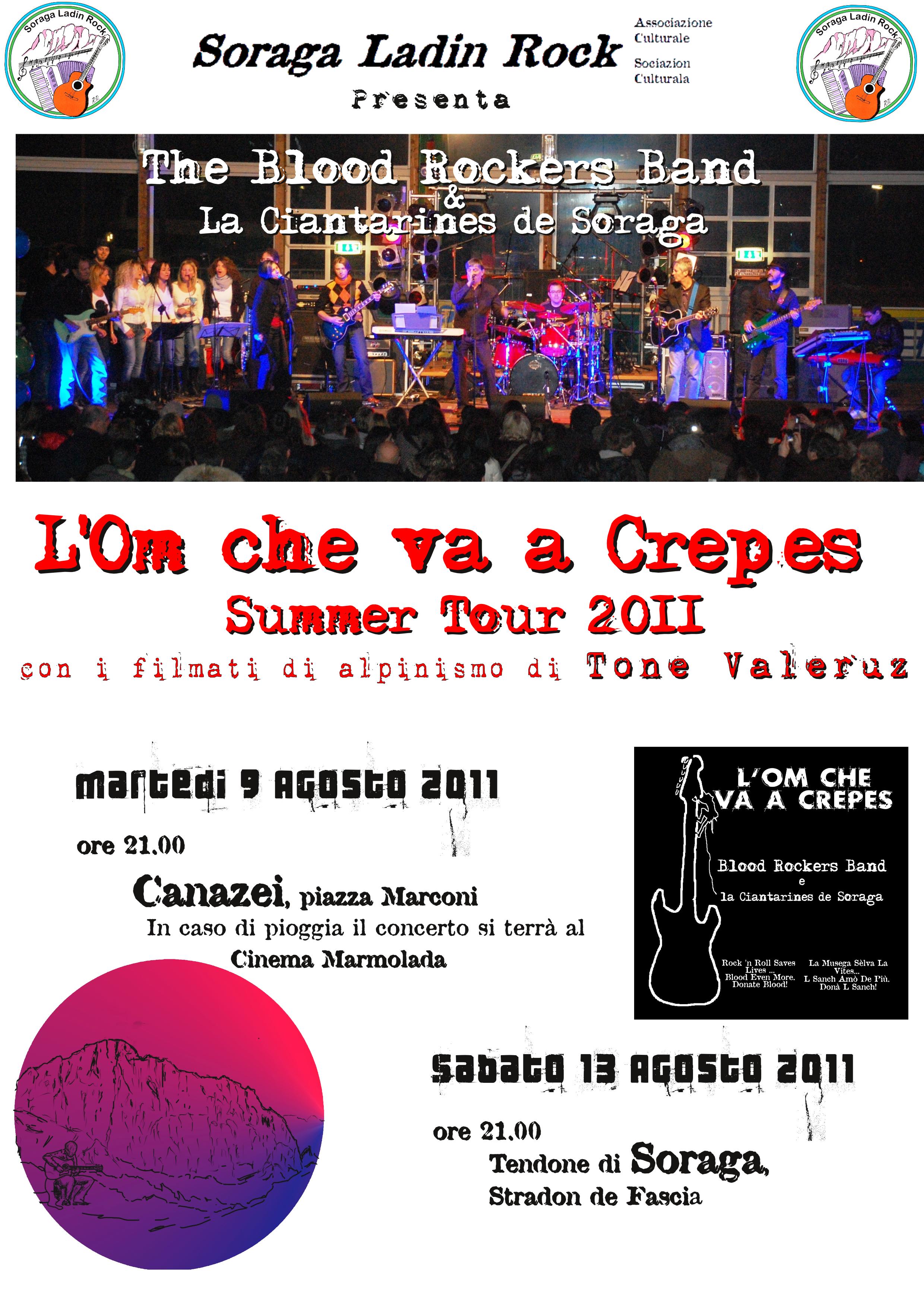 L'Om che va a Crepes - Summer Tour 2011